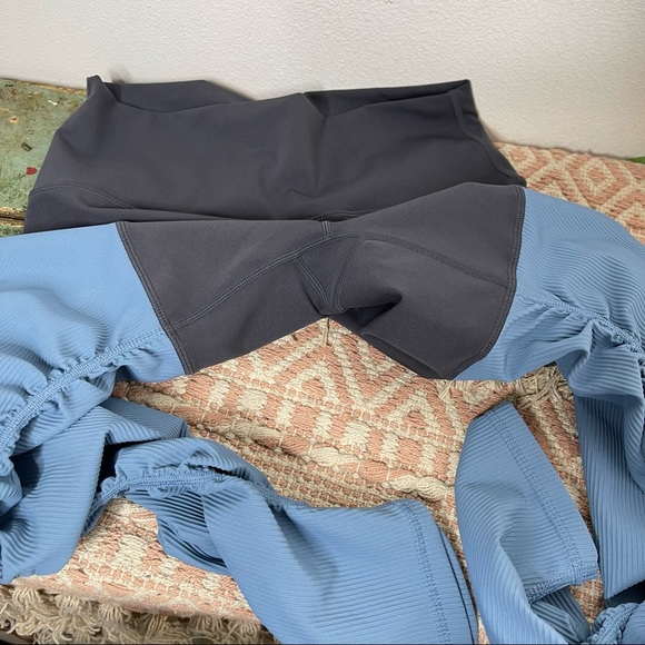 ZYIA Storm Parallel Luxe High Rise leggings Size 6-8 Compressive Activewear - Picture 15 of 15